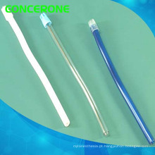 Ejetor de saliva de PVC dental descartável transparente